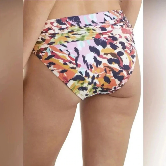 BLEU BY ROD BEATTIE TOP AND SARONG-WAIST HIPSTER BIKINI BOTTOM - Picture 9 of 14